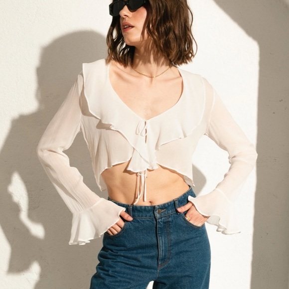 ALOHAS Tops - ALOHAS Linn - White Top